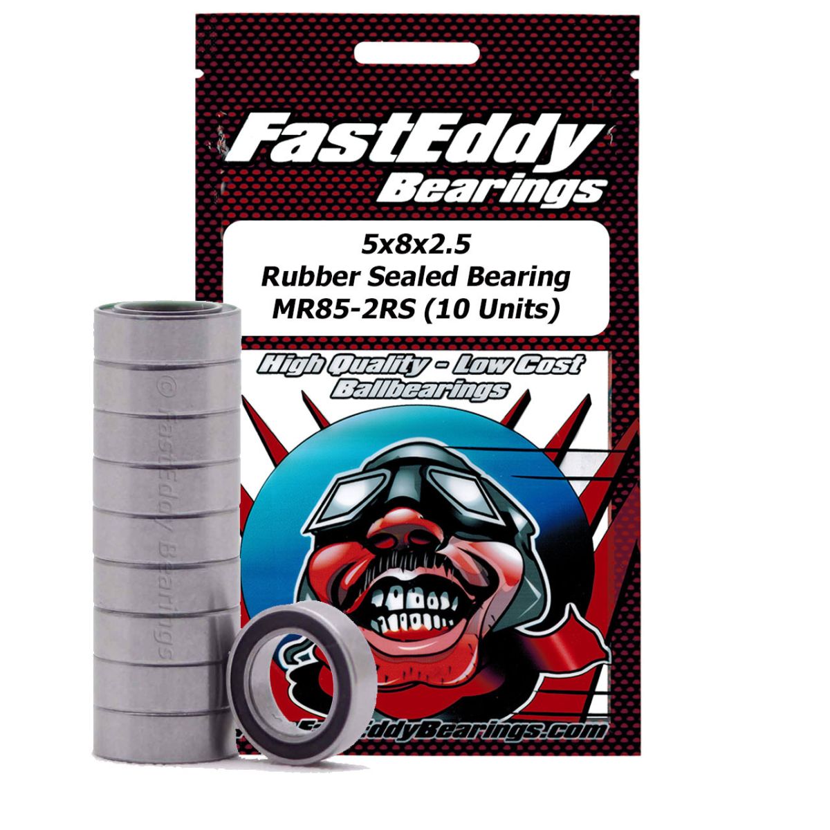 Team FastEddy Tamiya 850 Rubber Sealed Replacement Bearing 5x8x2.5 2554