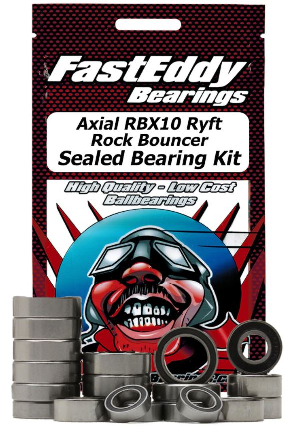 Team FastEddy Sealed Bearing Kit for Axial RBX10 Ryft Rock Bouncer 1/10 Scale