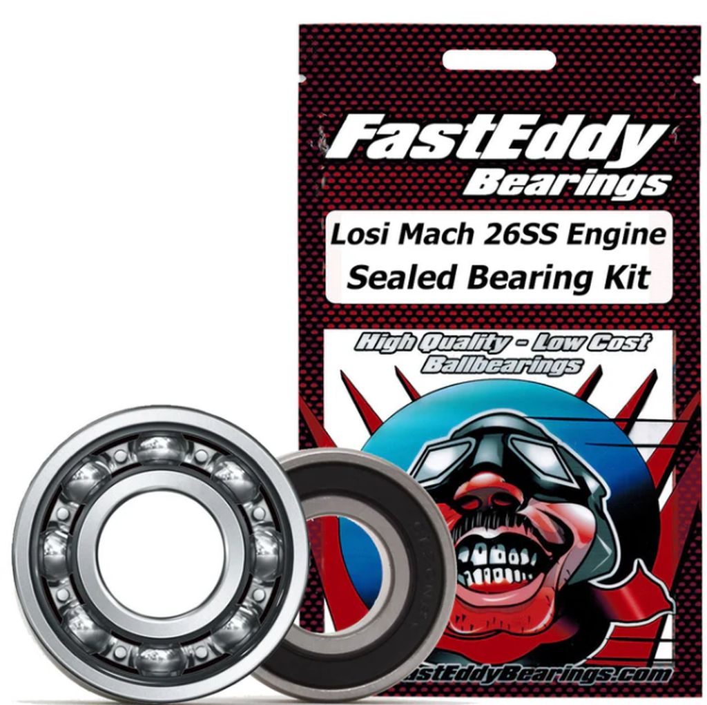 Team FastEddy Losi Mach 26SS Engine Sealed Bearing Kit 8869