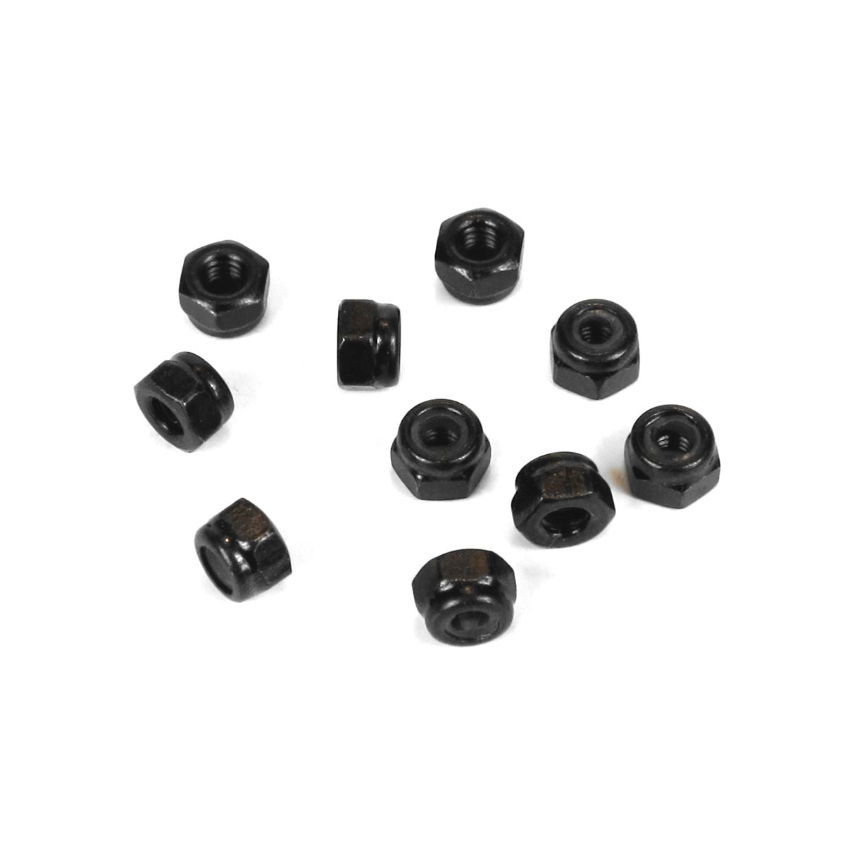 Tekno RC M3 Locknuts Black 10pcs