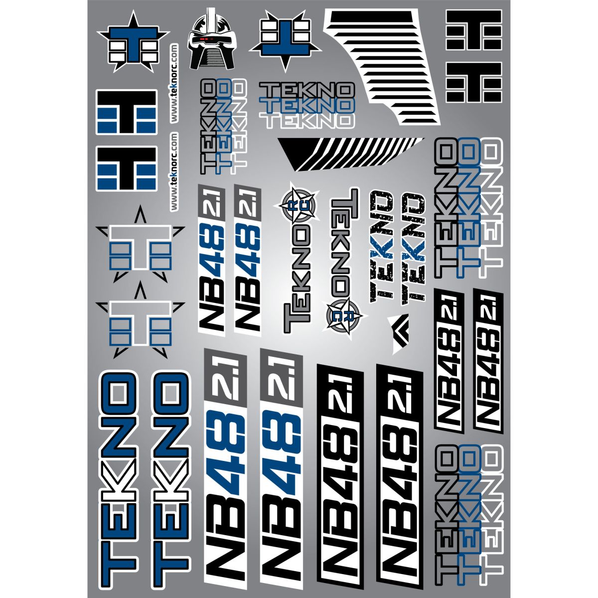 Tekno RC NB48 2.1 Decal Sheet