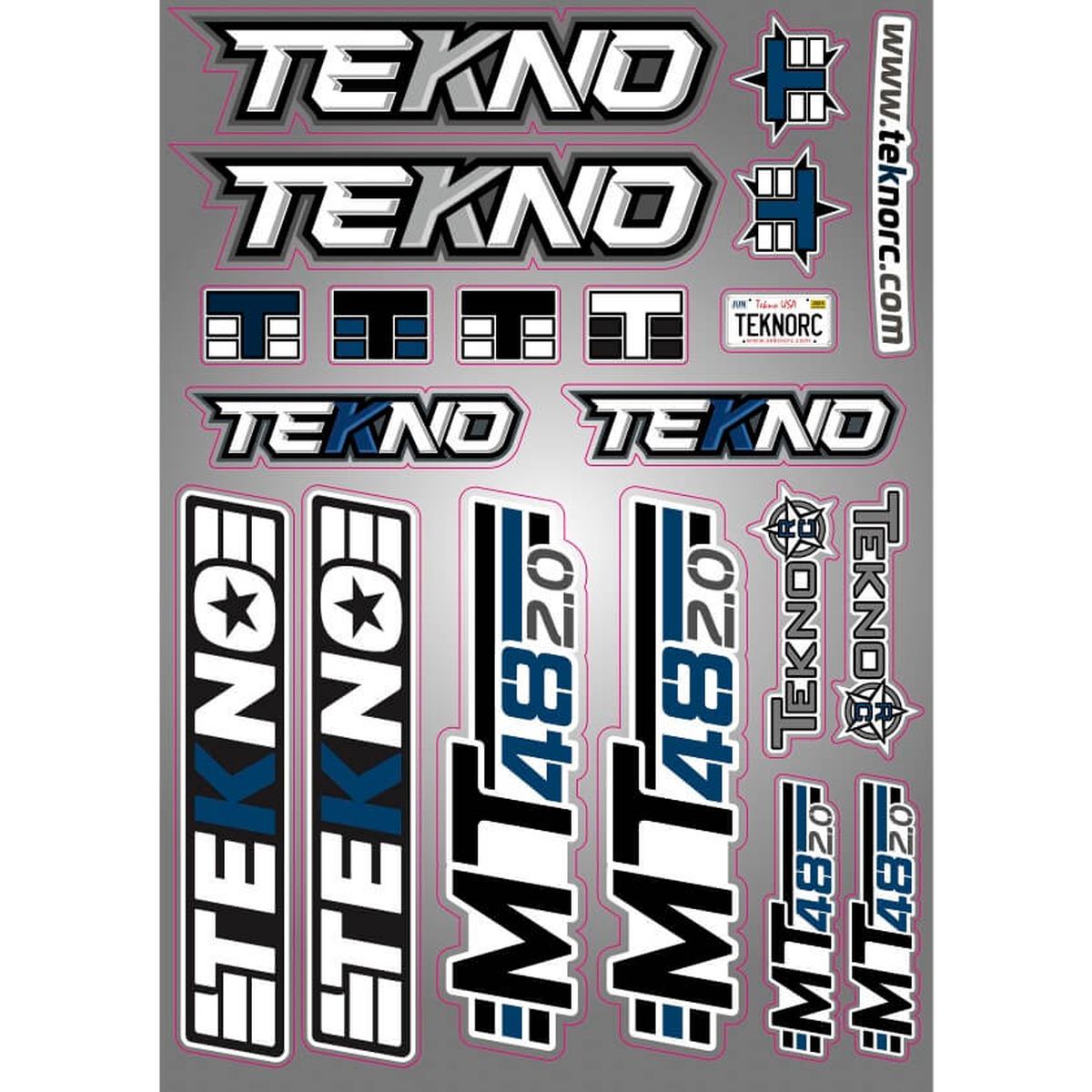 Tekno RC Decal Sheet