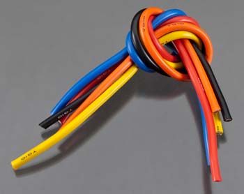 TQ Wire 10 Gauge Super Flexible Wire Kit – 5 Colors, 1ft Each