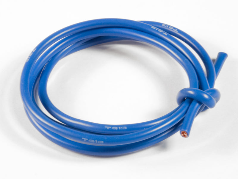TQ Wire 13 Gauge Super Flexible Wire – Blue, 3ft | RC Wire
