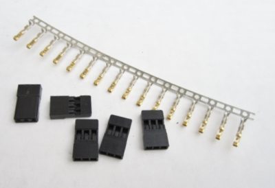 TQ Wire Servo Cable Ends and Crimp Connectors – Futaba | RC Servo