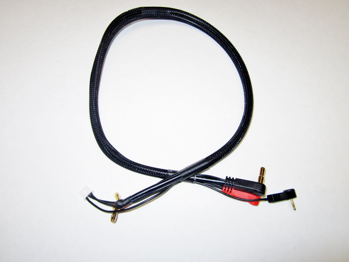 TQ Wire 2S Pro Charging Cable with 4mm & 5mm Bullets + Strain Relief