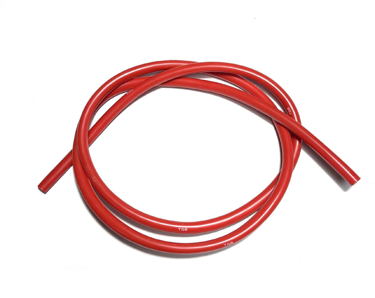 TQ Wire 8 Gauge Silicone Wire – 3ft Red | High-Current RC Wire
