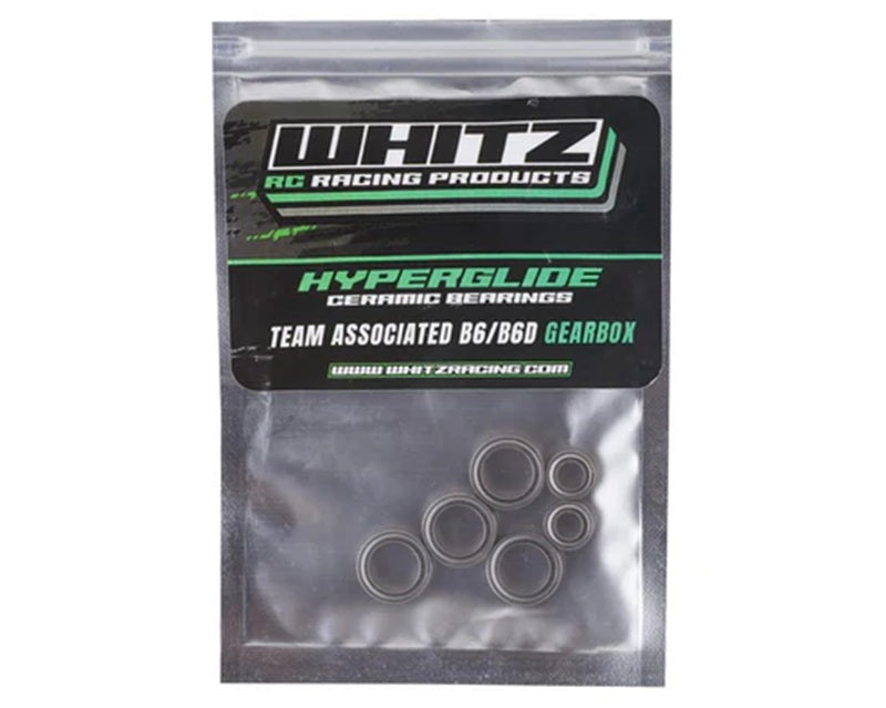 Whitz Racing HyperGlide Ceramic Bearing Gearbox Kit for Team Associated B6.1