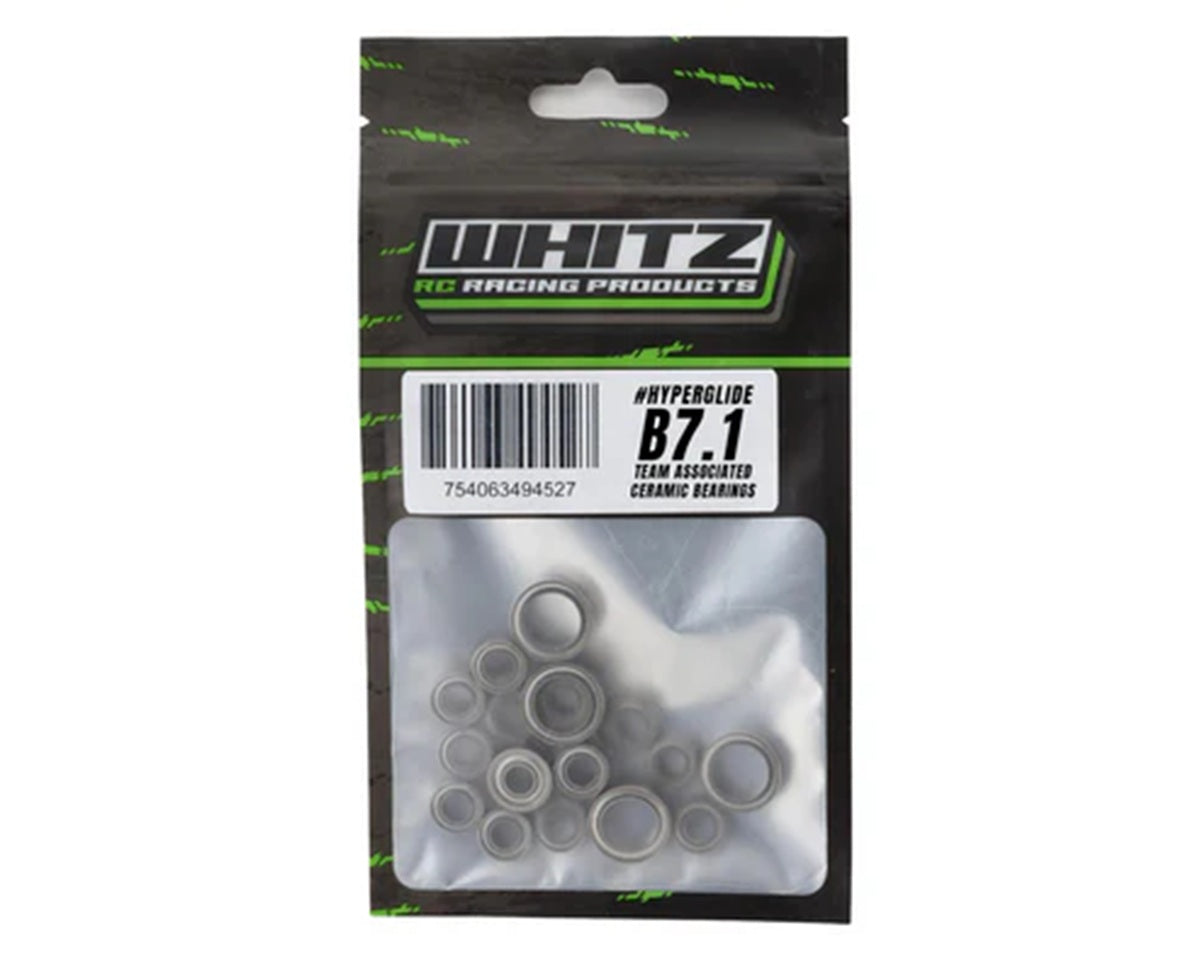 Whitz Racing Products Associated B7.1 - HyperGlide Full Bearings Kit RC Upgrade Part