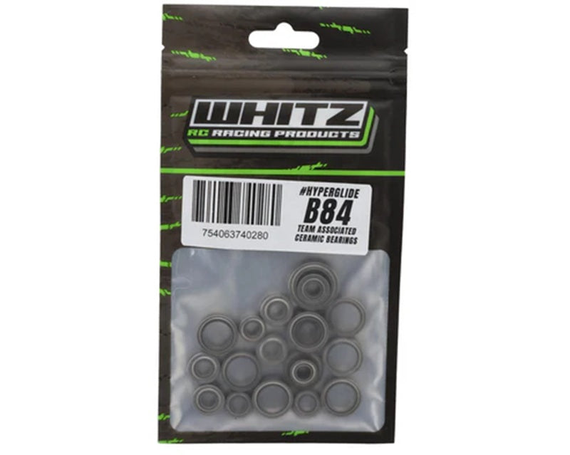 Whitz Racing HyperGlide Ceramic Bearing Kit for Team Associated B84 | Full Kit