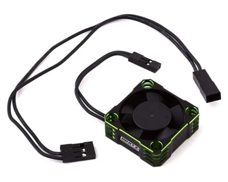 Whitz Racing Products HyperCool Aluminum Cooling Fan - 30mm - Neon Green