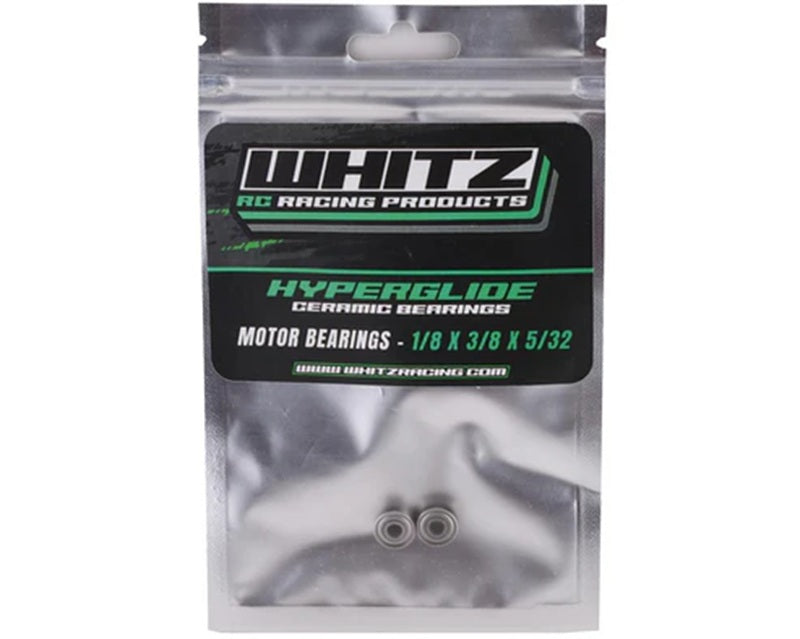 Whitz Racing HyperGlide Ceramic Motor Bearings 1/8" x 3/8" x 5/32" | 2-Pack