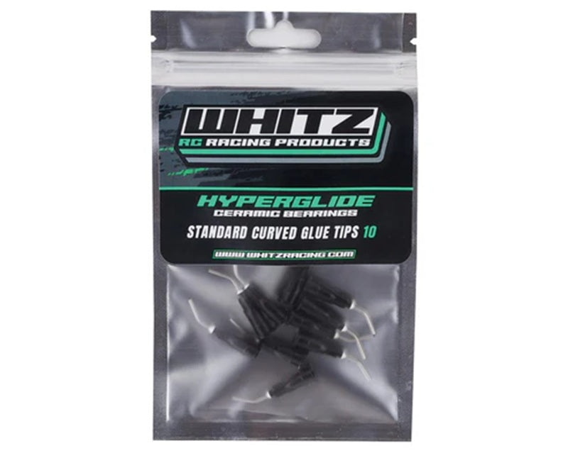 Whitz Racing Standard Curved Glue Tips for RC Tire Mounting | 10-Pack