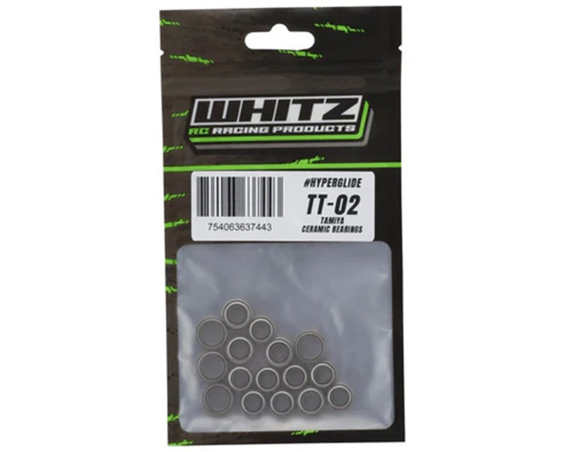 Whitz Racing HyperGlide Ceramic Bearings for Tamiya TT-02 | Full Kit