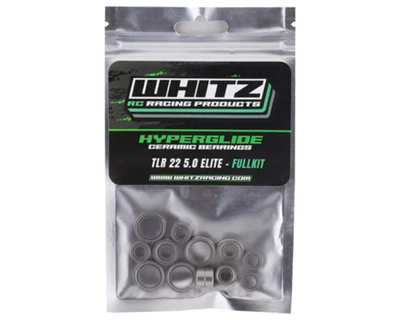 Whitz Racing HyperGlide Ceramic Bearings for TLR 22 5.0 Elite | Full Kit