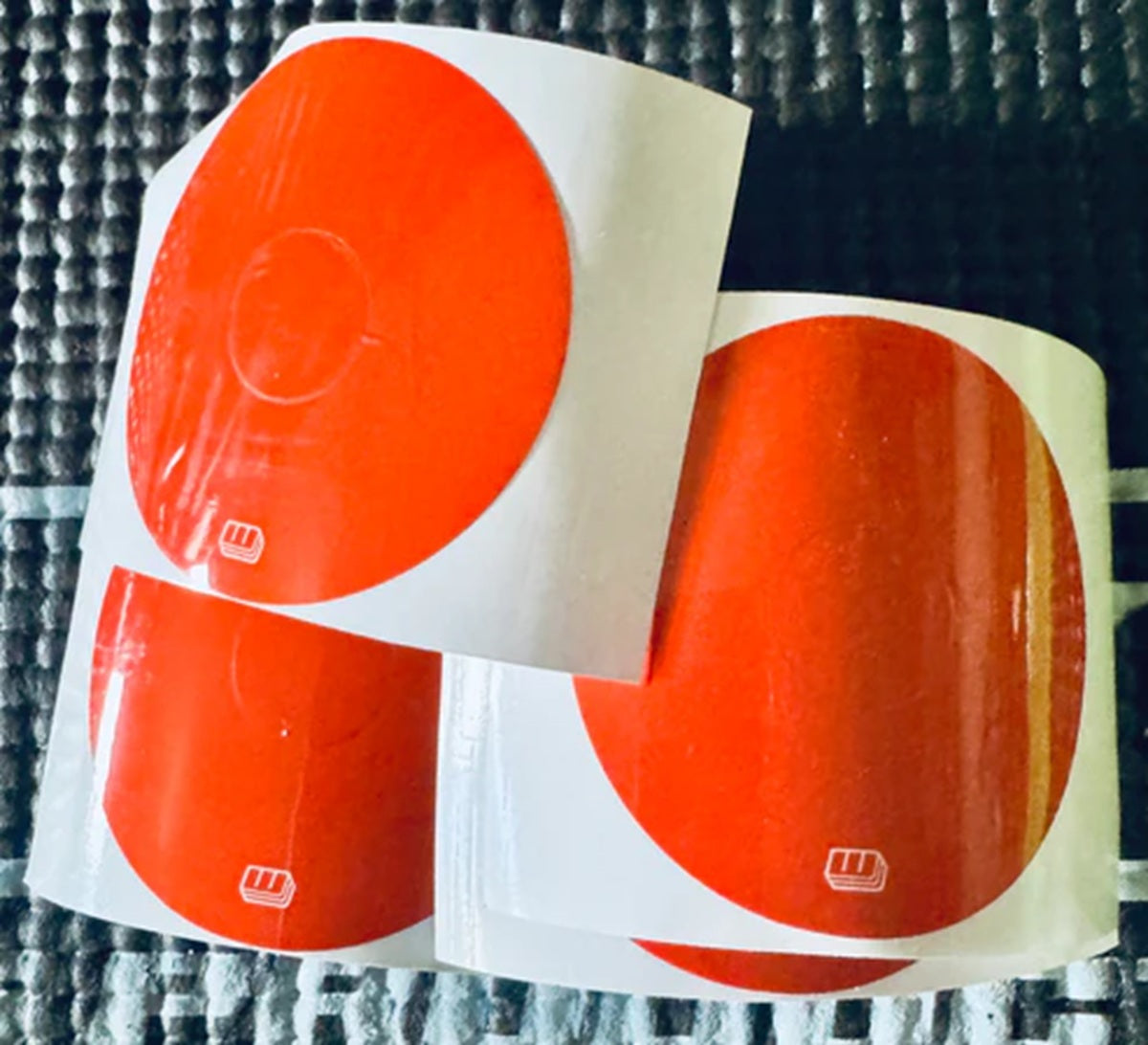 Whitz Racing Products Workhorse Wheel Stickers, Orange