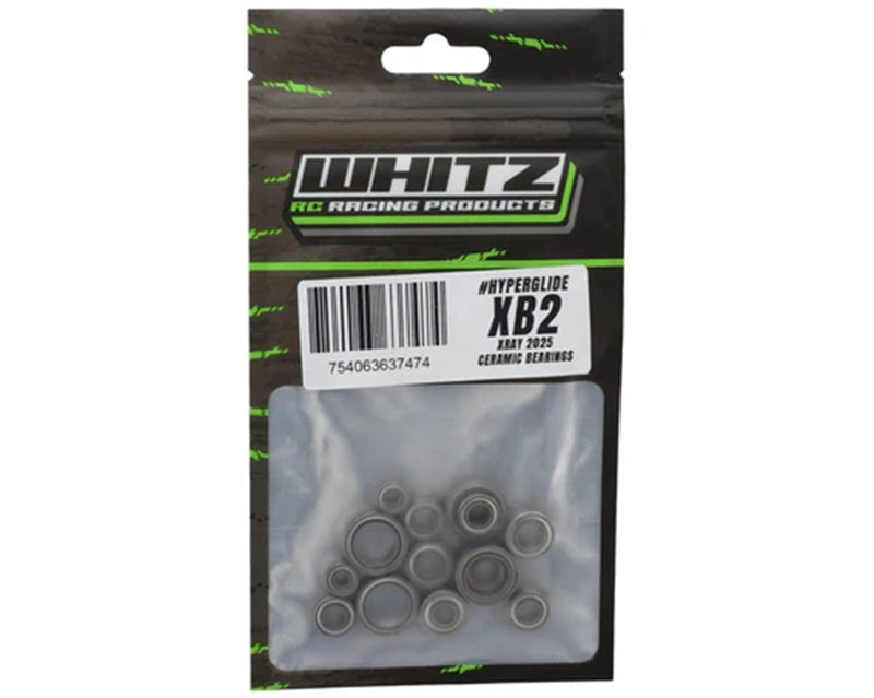 Whitz Racing HyperGlide Ceramic Bearings for Xray XB2 2025 | Full Kit