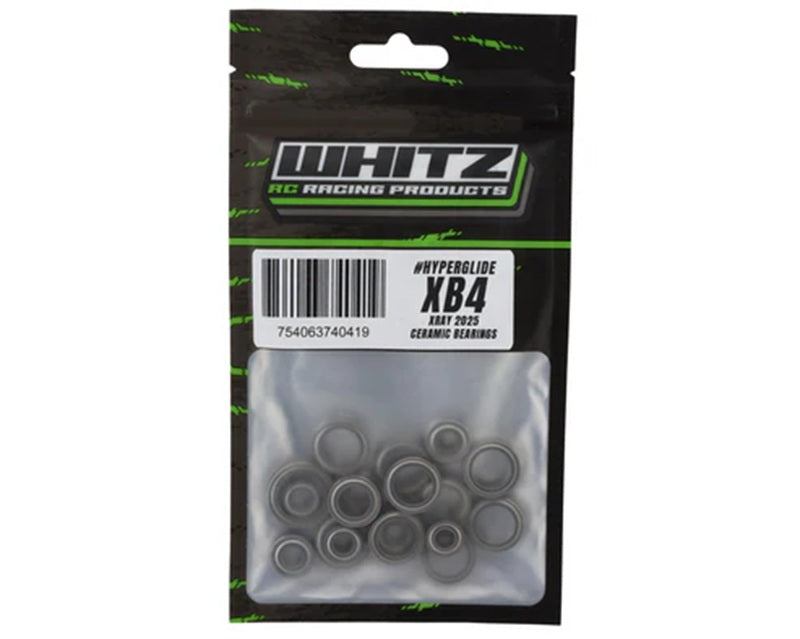 Whitz Racing HyperGlide Ceramic Bearing Kit for Xray XB4 2025 | Full Kit