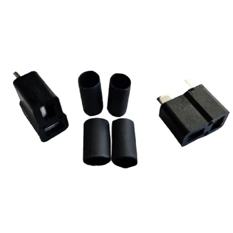 WS Deans Ultra Plug HB Female 2 Pack 3/16 Shrink 1312