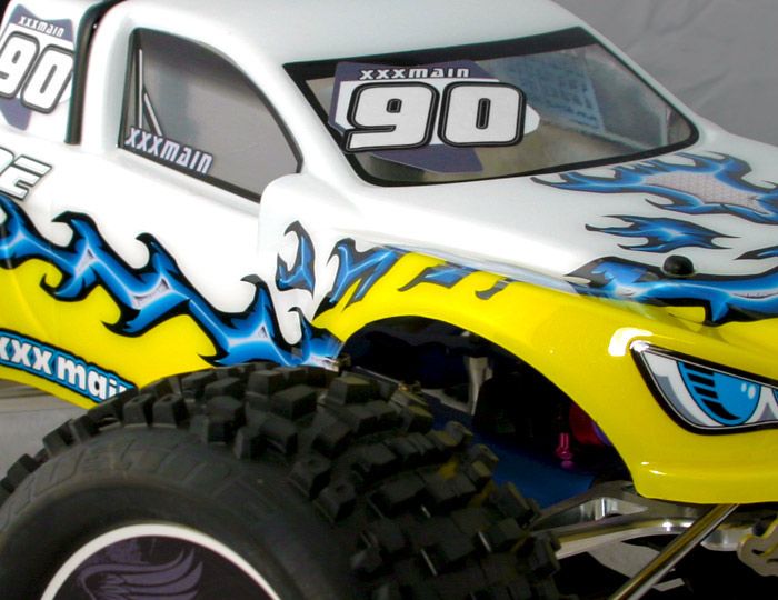 XXX Main Racing Race Numbers - White N002