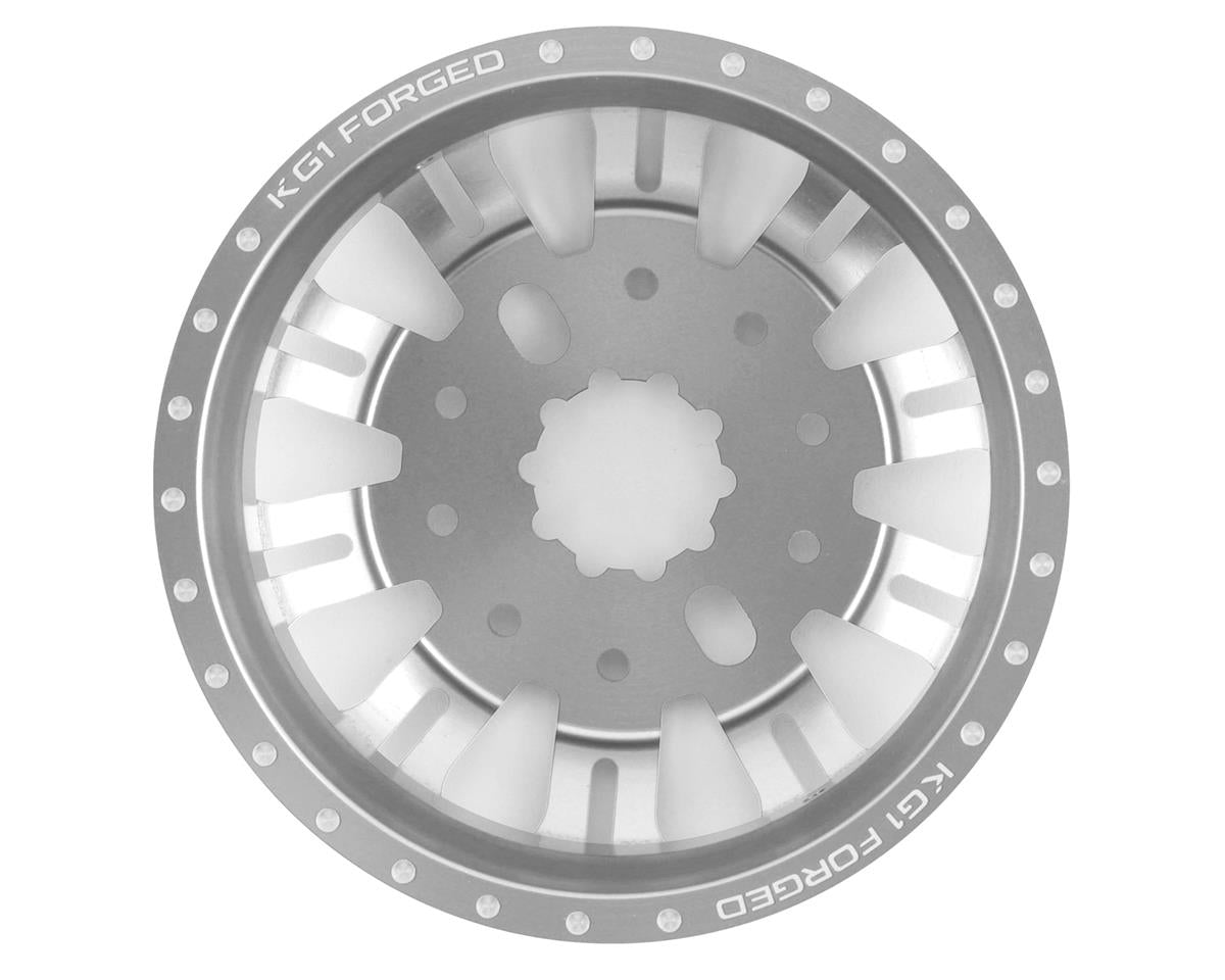 CEN Racing KG1 KD004 DUEL Front Dually Aluminum Wheel (Silver) (2)