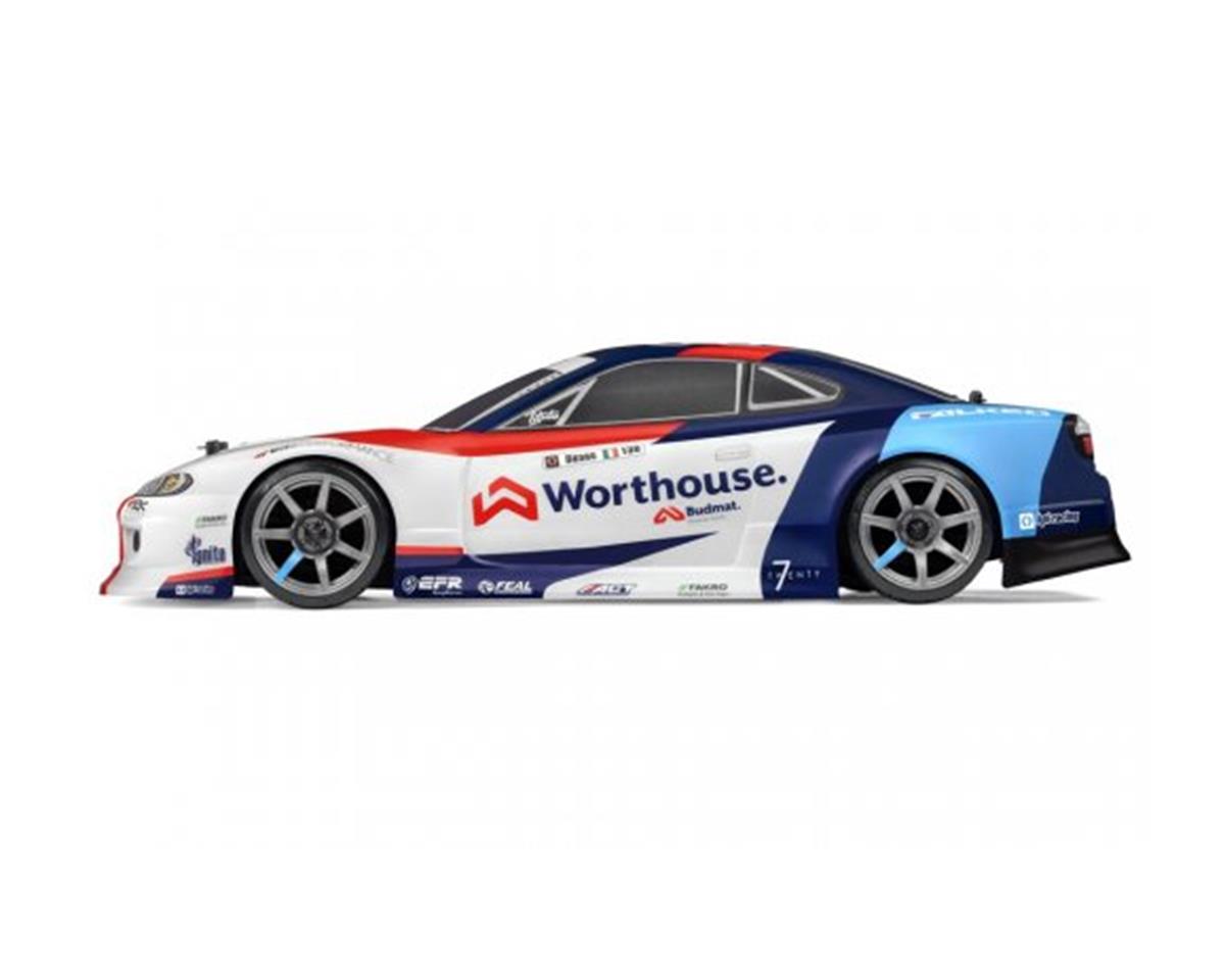 HPI Sport 3 James Deane Nissan S15 1/10 4WD Electric Drift Car 2.4GHz Radio 7.2V Battery &