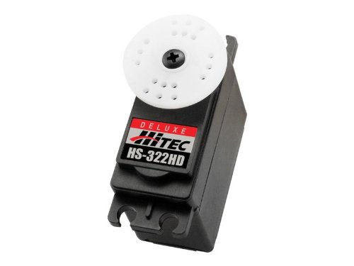 Hitec HS-322HD Standard Heavy-Duty Karbonite-Gear Analog Sport Servo | 0.15 sec / 51 oz @ 6V