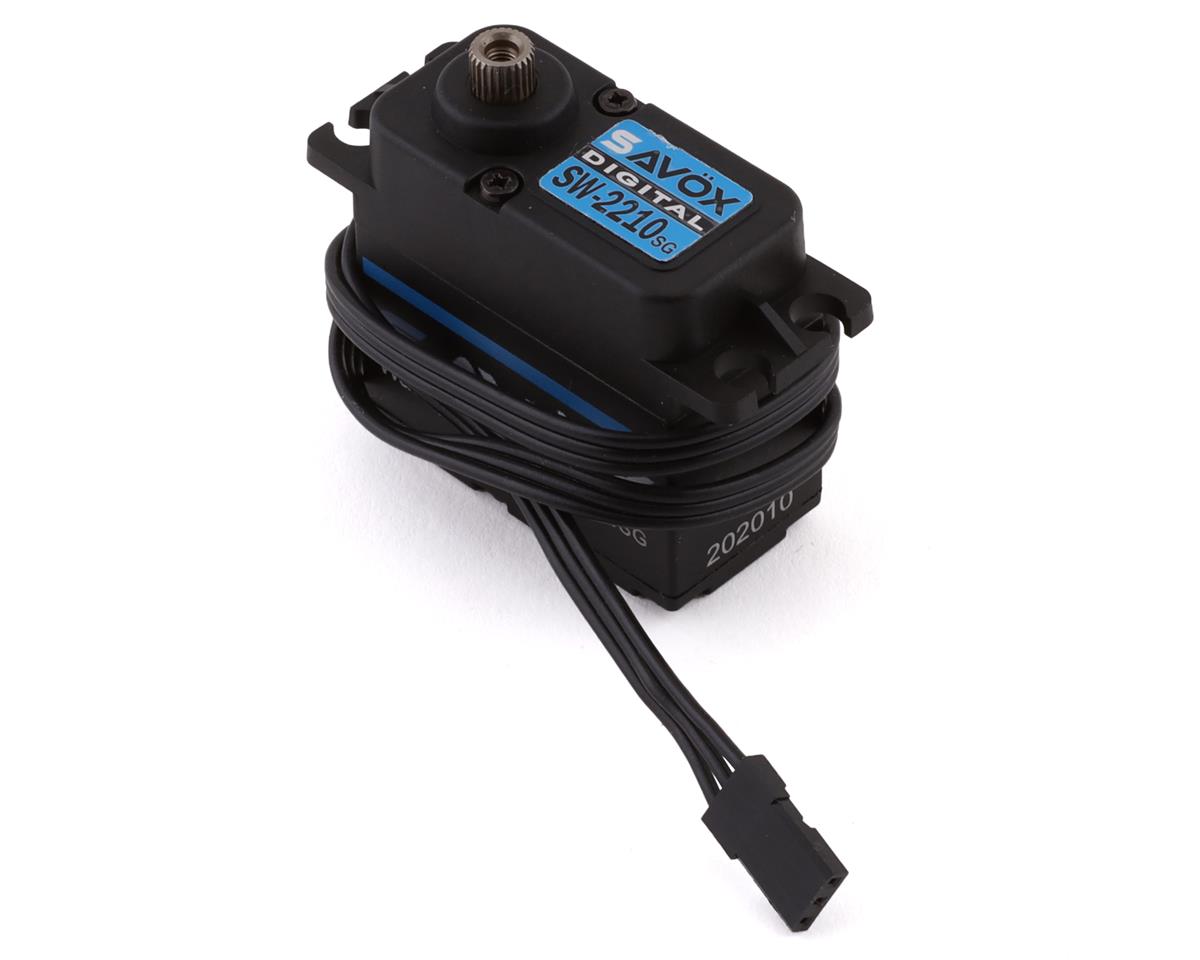 Savox Waterproof Premium HV Brushless Digital Servo 7.4V Black Edition