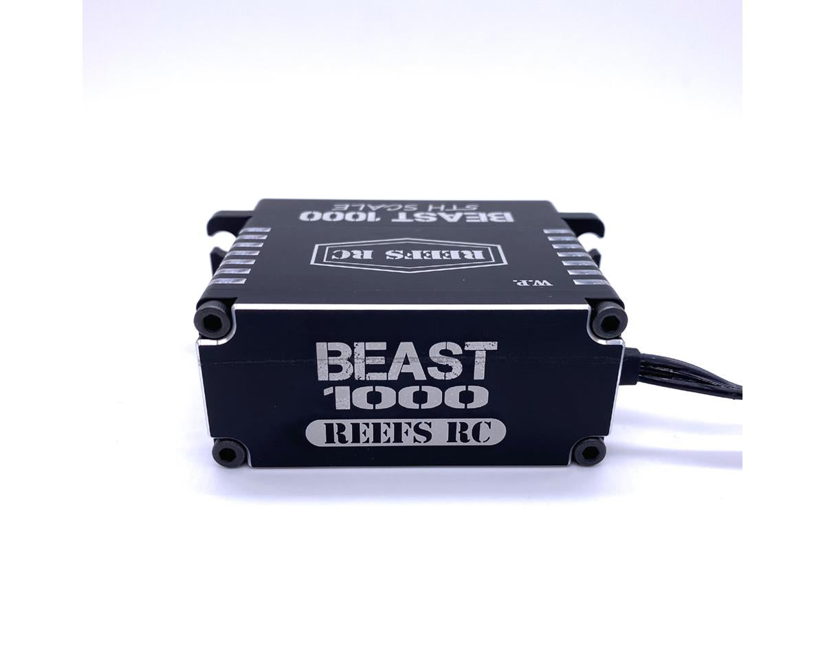 Reefs RC Beast 1000 1/5th Scale High Torque High Speed Brushless Servo w/ Aluminum Horns
