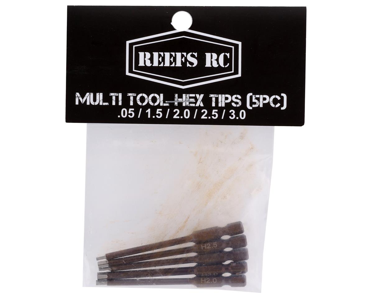 Reefs RC Multitool Hex Bits (5pc)