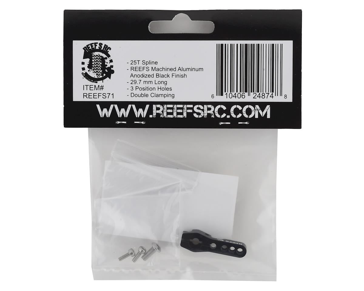 Reefs RC Shield V2 HD Servo Horn Black