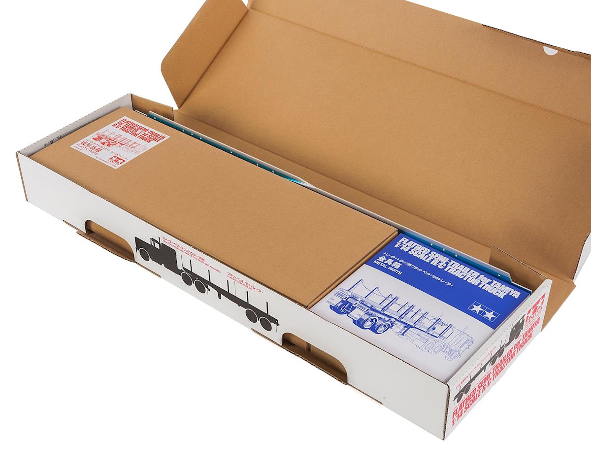 Tamiya 1/14 Scale RC Flatbed Semi Trailer Kit