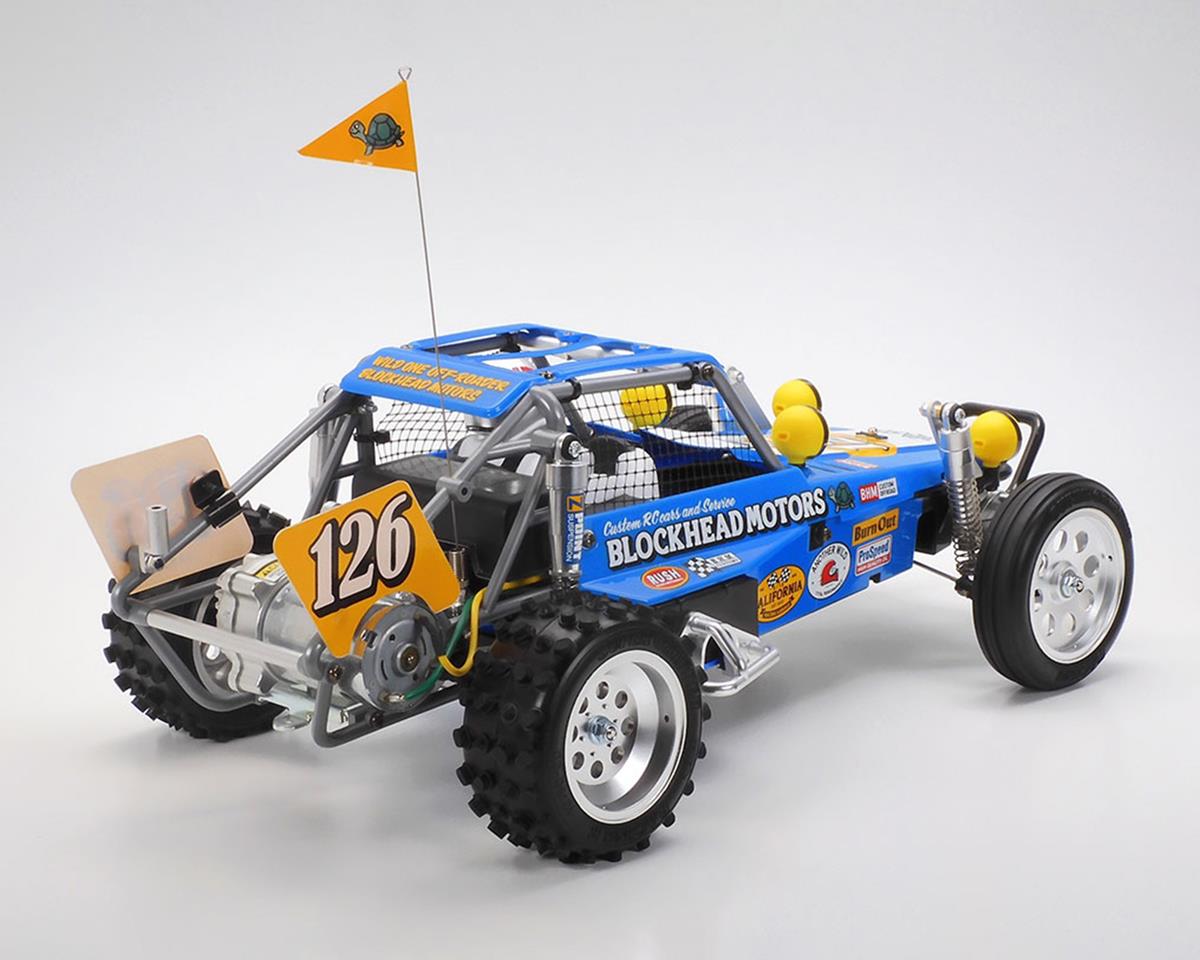 Tamiya 1/10 RC Wild One Off-Roader Buggy Blockhead Motors Kit Hobbywing THW 1060 ESC