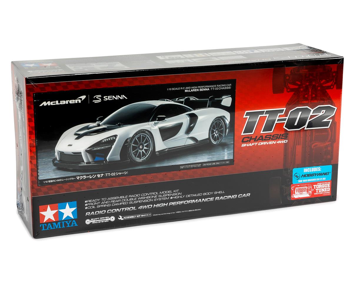 Tamiya 1/10 RC 4WD McLaren Senna (TT-02 Chassis)