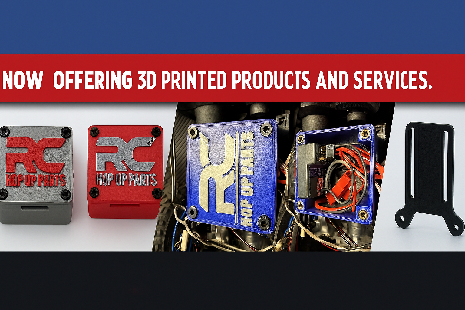 3D Printed Parts and Custom Printed RC Components, RC Bodies