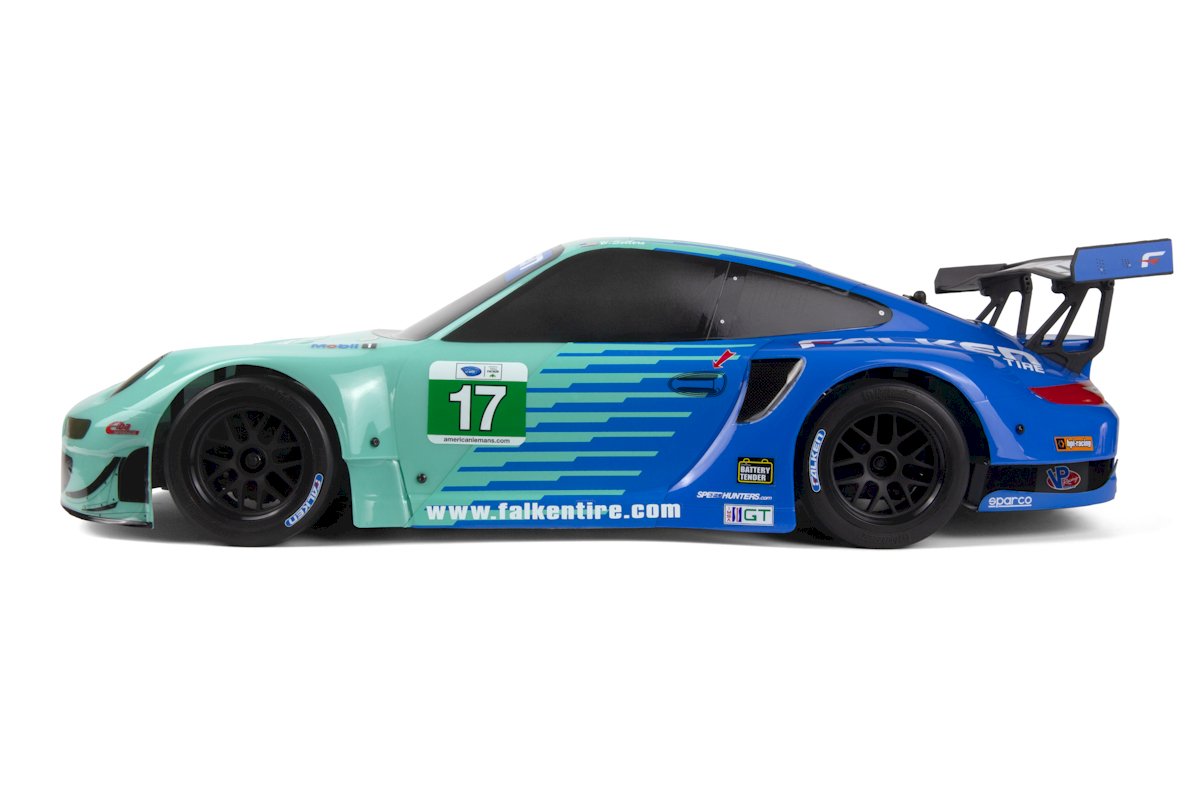HPI Racing 1/10 Electric Sport 3 Porsche 911 GT3 RSR Falken - Flux 160781