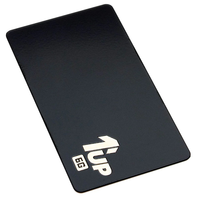 1UP Racing Blacked Out Weight Plate - 6g - Mini-B Battery & Universal 10705