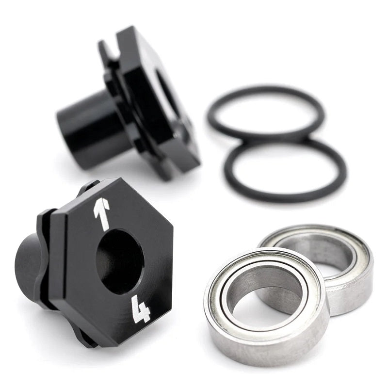 1UP Racing DirectHex Hub Axles, 4mm, - AE TC8 15534
