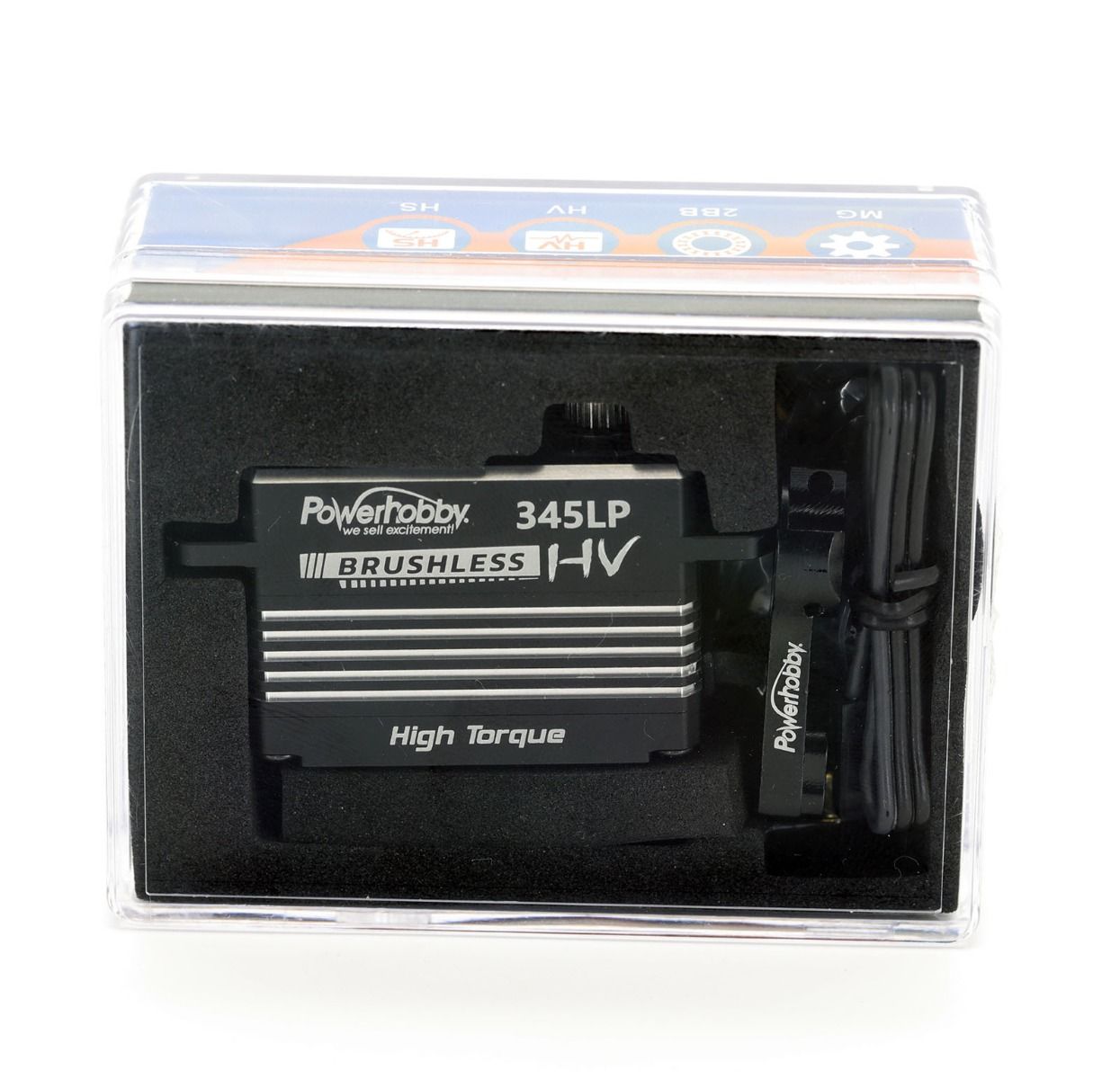 Powerhobby 345LP Low Profile High Torque Brushless Digital High Voltage Servo