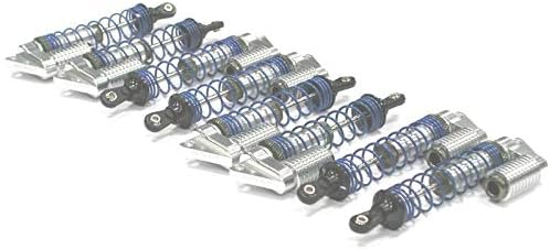 Integy SuperDuty MSR5 Shock Set (8) E/T-Maxx 3905 3906 3098 4907 4908 4909 4910 (L=108) T3629SILVER