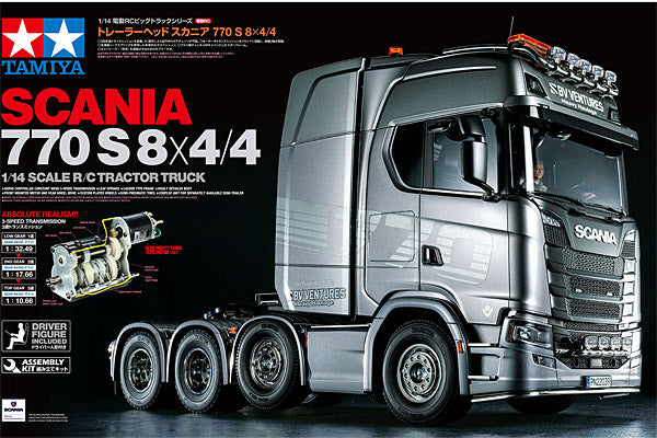 Tamiya 1/14 Scania 770 S 8x4 Semi Truck Kit