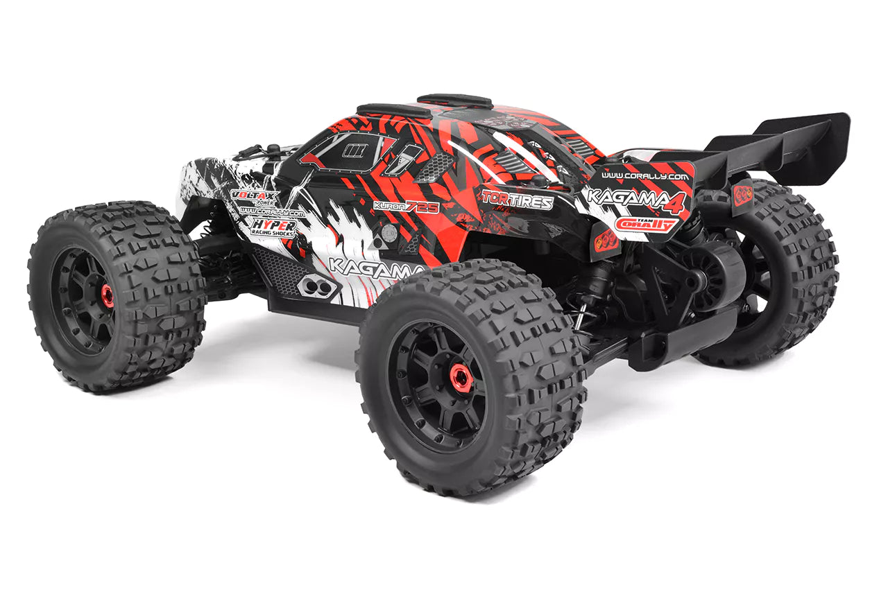 Corally Kagama 4 XL4S 1/10 4WD Monster Truck, RTR Version, Red 00293-R