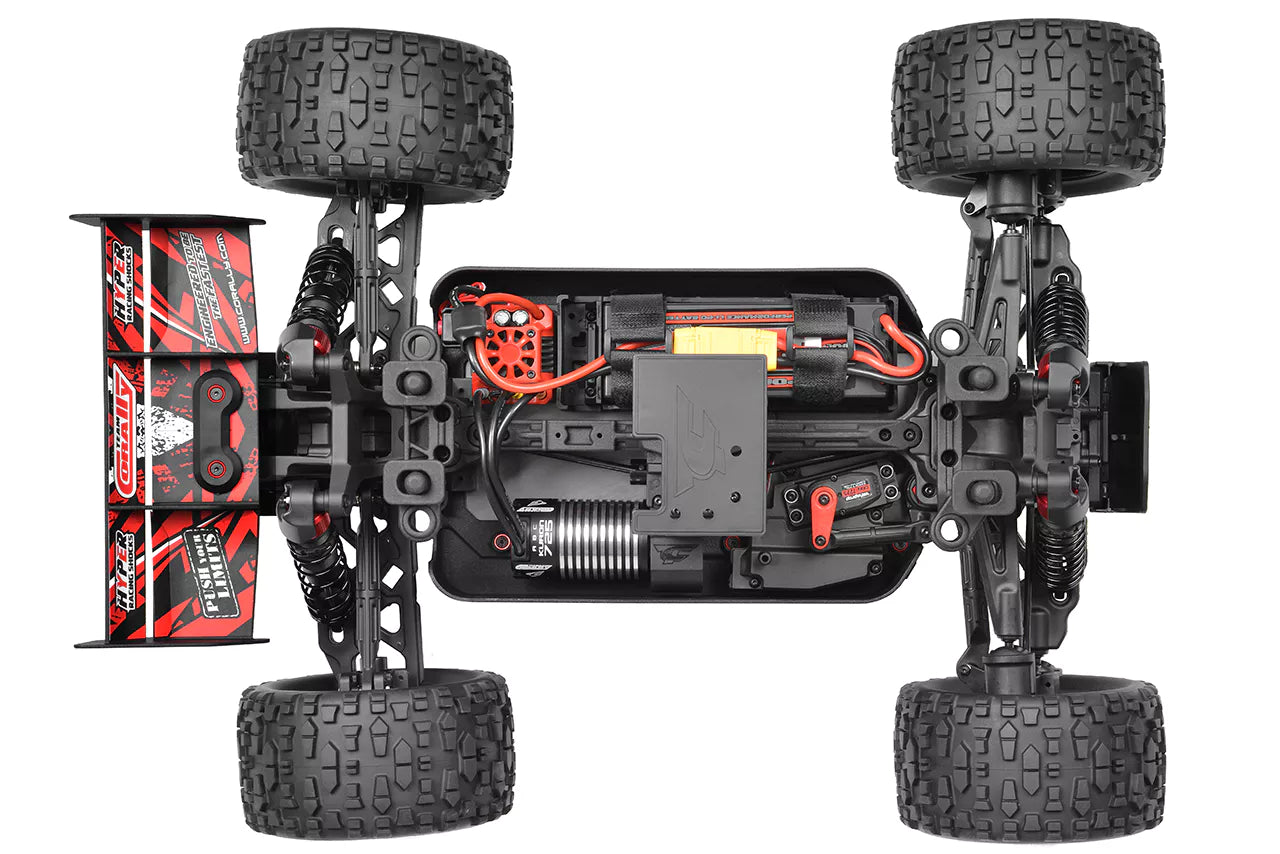 Corally Kagama 4 XL4S 1/10 4WD Monster Truck, RTR Version, Red 00293-R