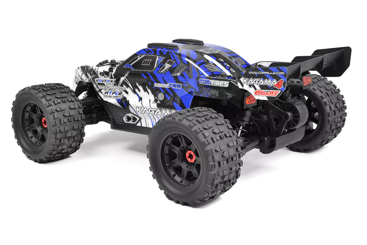 Corally Kagama 4 XL4S 1/10 4WD Monster Truck, RTR Version, Blue 00293-B