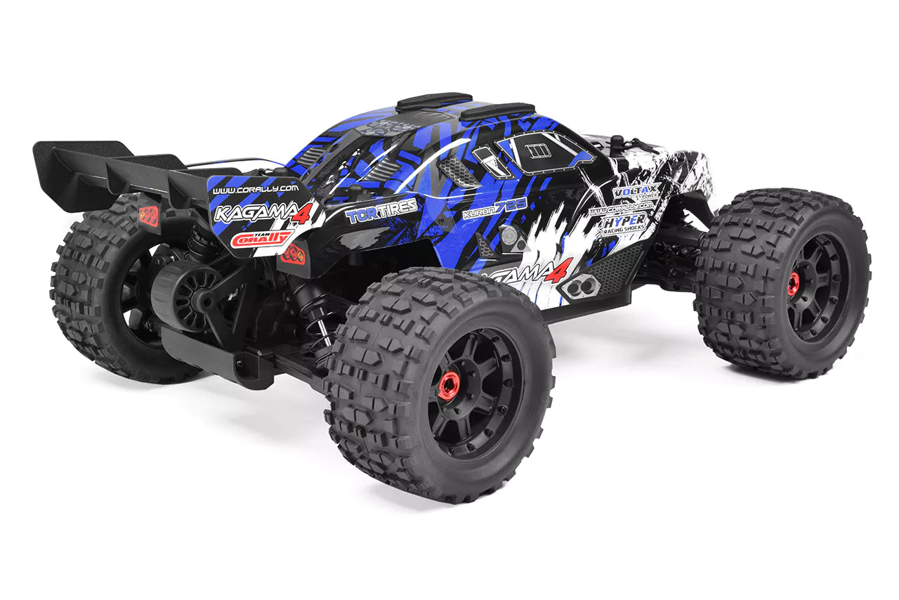 Corally Kagama 4 XL4S 1/10 4WD Monster Truck, RTR Version, Blue 00293-B