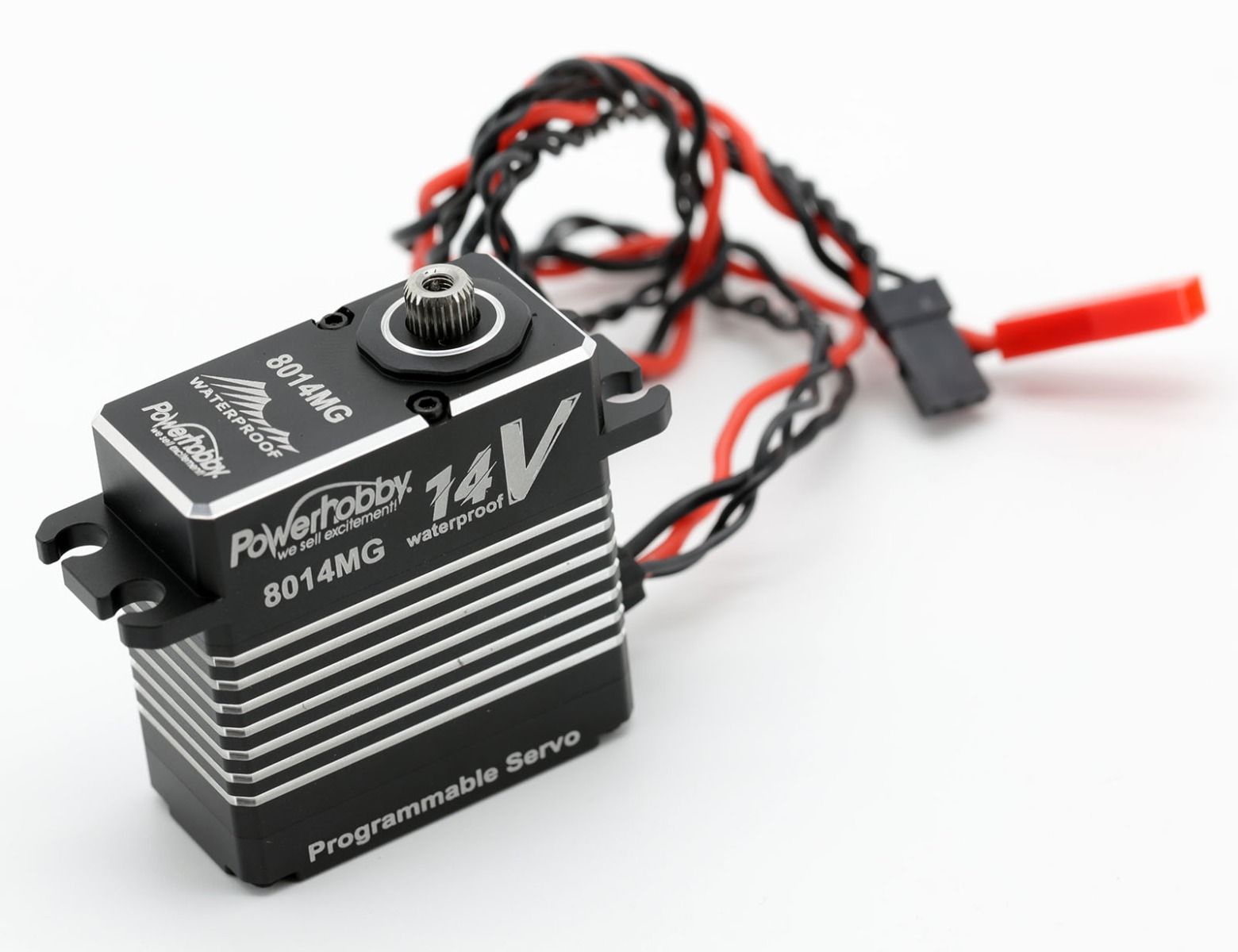 Powerhobby 8014MG 14v Programmable Waterproof High Voltage Brushless 3S LiPo Servo