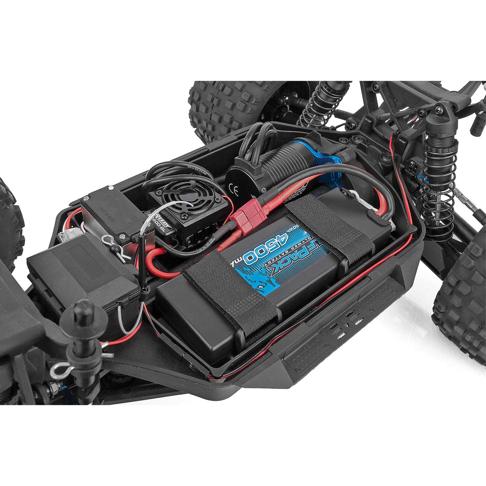 Team Associated Rival MT10 V2 RTR 1/10 Brushless Monster Truck Combo w/2.4GHz Radio, 3S Battery & Charger 20518C3