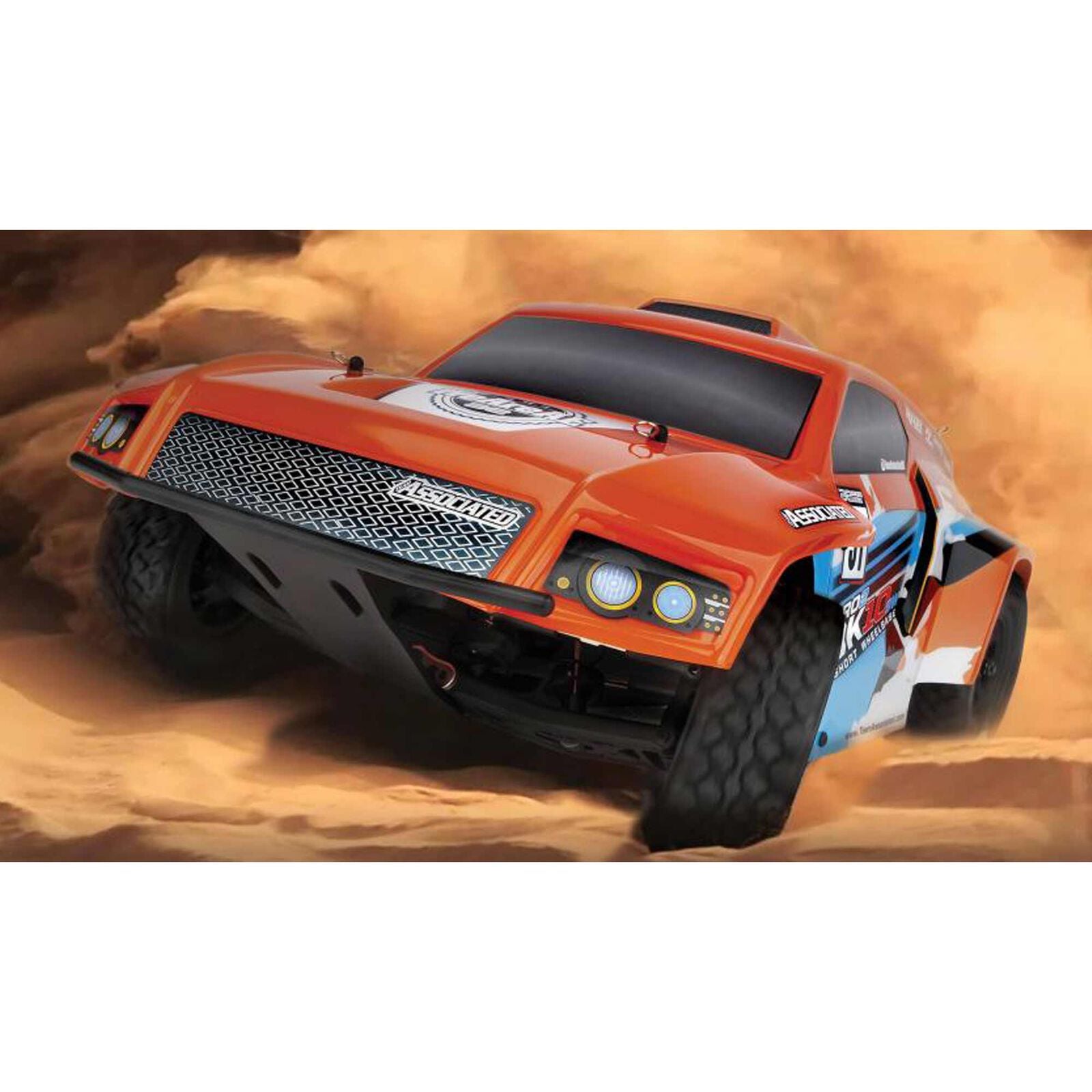 Team Associated Pro2 DK10SW 1/10 Electric Dakar Buggy RTR Orange/Blue