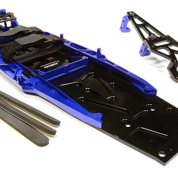 FR] INTEGY Grey Billet Machined Chassis Upgrade Conversion Kit for