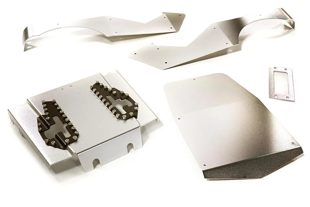 Integy Silver Aluminum Alloy Body Panel Kit for Axial 1/10 Wraith 2.2 Rock Racer C27672SILVER